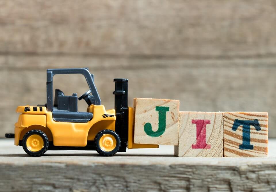 jit inventory management optimization with supply chain same-day delivery shipping with a b2b logistics provider